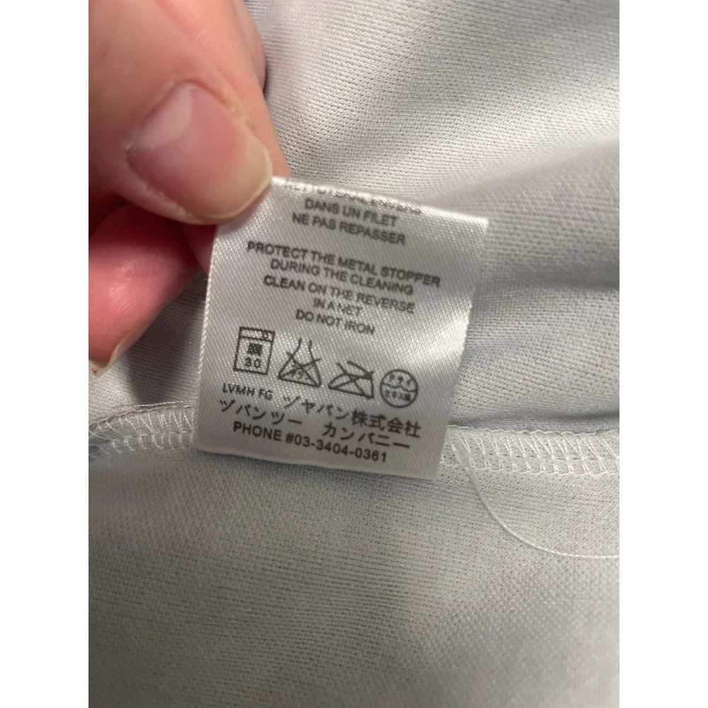 Christian Dior Edmonton Oilers Varsity Bomber Jacket Womens Crop Green‎ Grey L - Picture 6 of 10